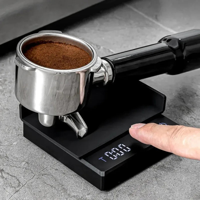 Youpin Kitchen Coffee Scale with Timer Rechargeable Digital Scale 0.1g High Precision 3 Modes Drip Espresso Scale Barista