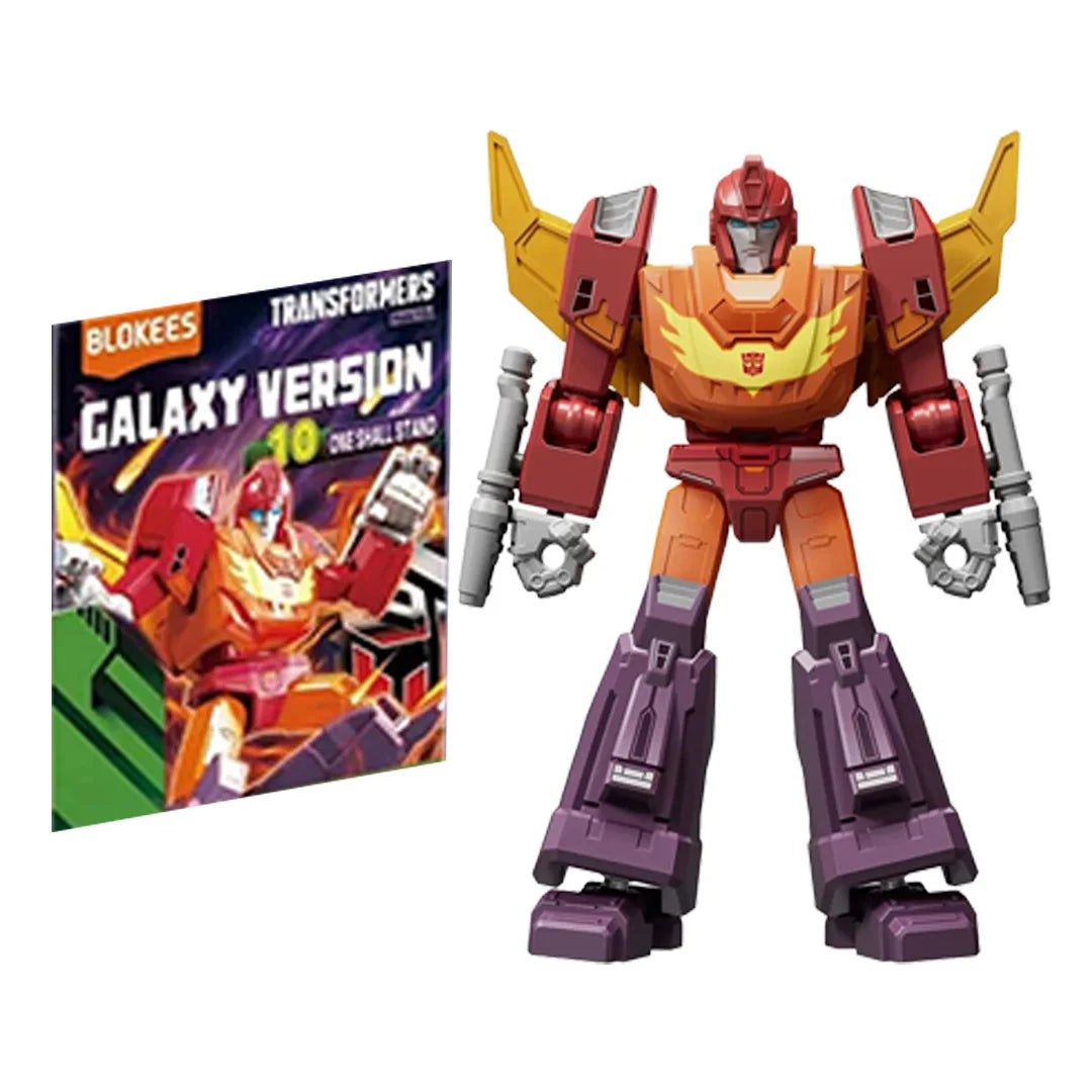 Blokees Transformers Galaxy Version Vol.10 Blind Box Collectible Movable Models Galvatron Scorponok Sixshot Assembled Model Toys