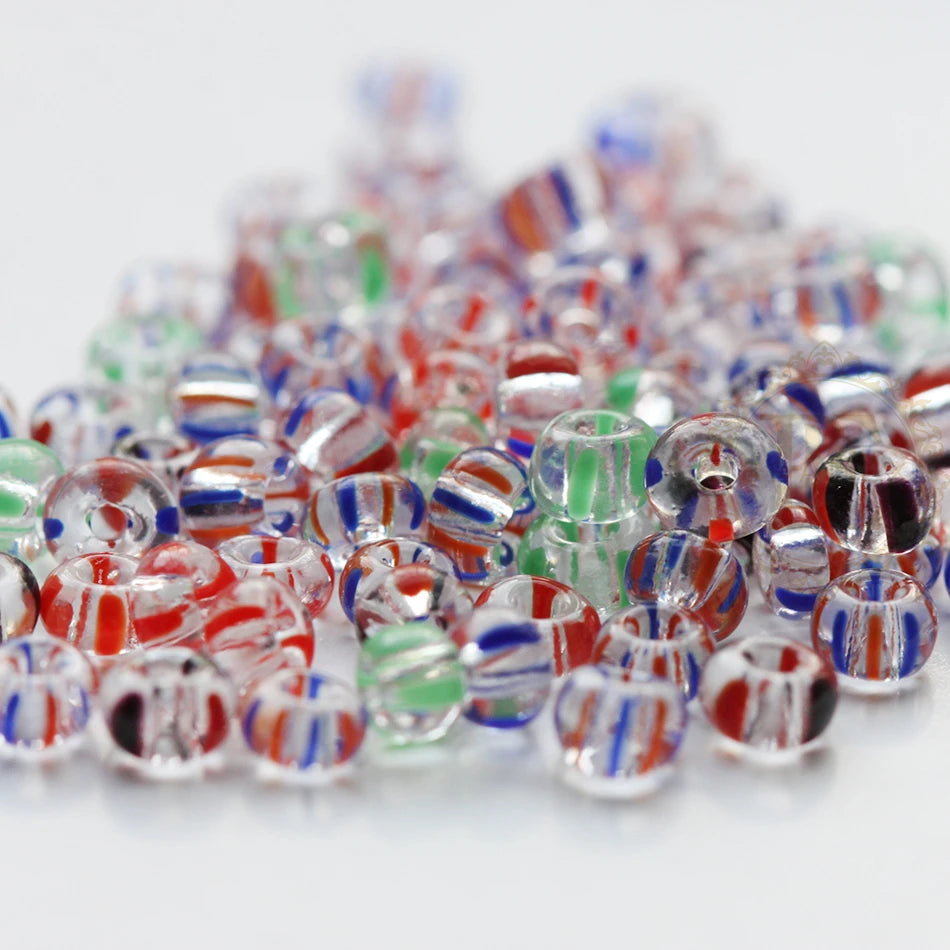 DIY Supply-10 Grams Czech Glass Preciosa 6/0 Seed Beads - Size 6 (6C3)