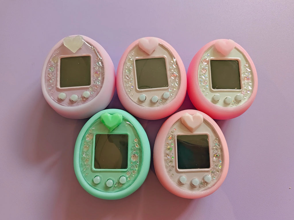 Tamagotchi Uni Electronic Pet Color Ps Silicone Heart Imitation Original Heart Plug