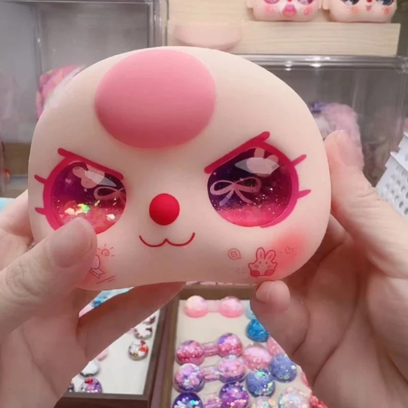 In Stock Baby Three 400% Bb3 Exquisite Quicksand Eye Replacement Part Cute Doll Accessoires Face Shell