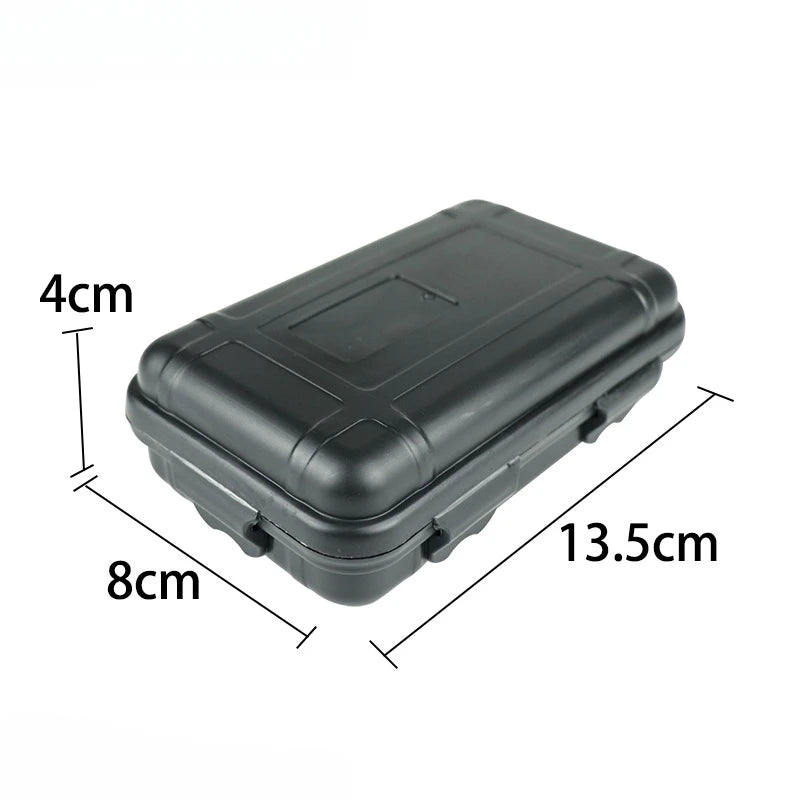 EDC Tool Box Outdoor Camping Survival Kit Shockproof Waterproof Case Sealed Box Outdoor Survival Storage Box Small
