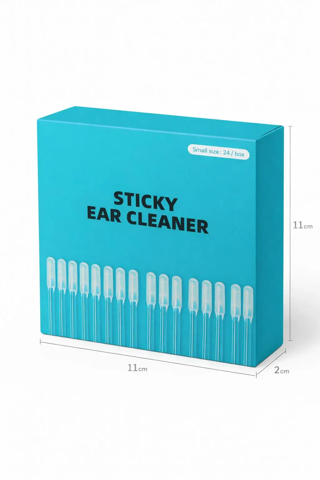 Sticky Earwax Remover Sticks – Reusable Ear Cleaning Tool, Suitable for Dry Ears, Gentle Adhesive Ear Cleaner