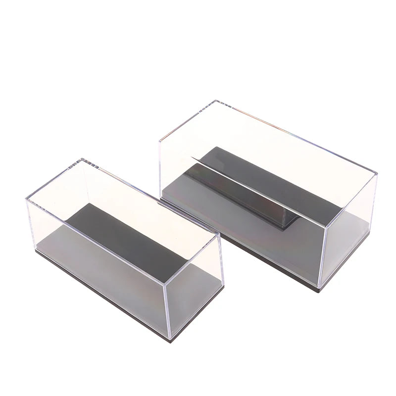 Three Sizes 1:64 Car Model Display Box Transparent Protective Case Acrylic Dust Hard Cover Storage Holder