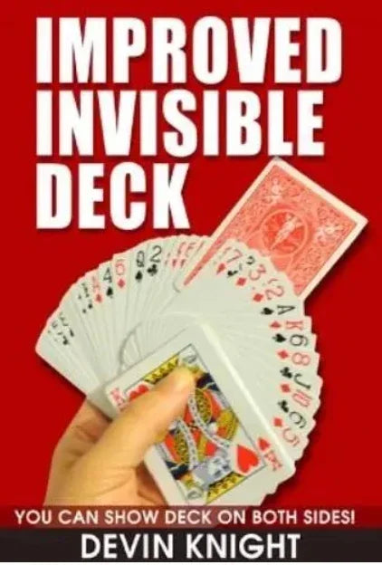 Improved Invisible Deck by Devin Knight - Magic tricks (Instant Download)