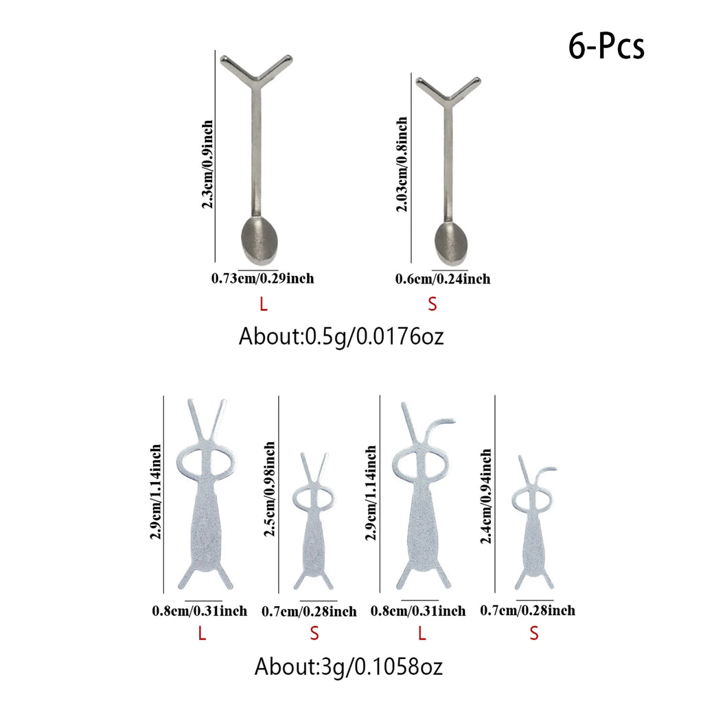 Pro Cat Eye Nail Magnet Kit — Dual-Tip Wand, Round Beads & Y/Rabbit Stencil. DIY Multi-Style Cat Eye Nails Made Easy.