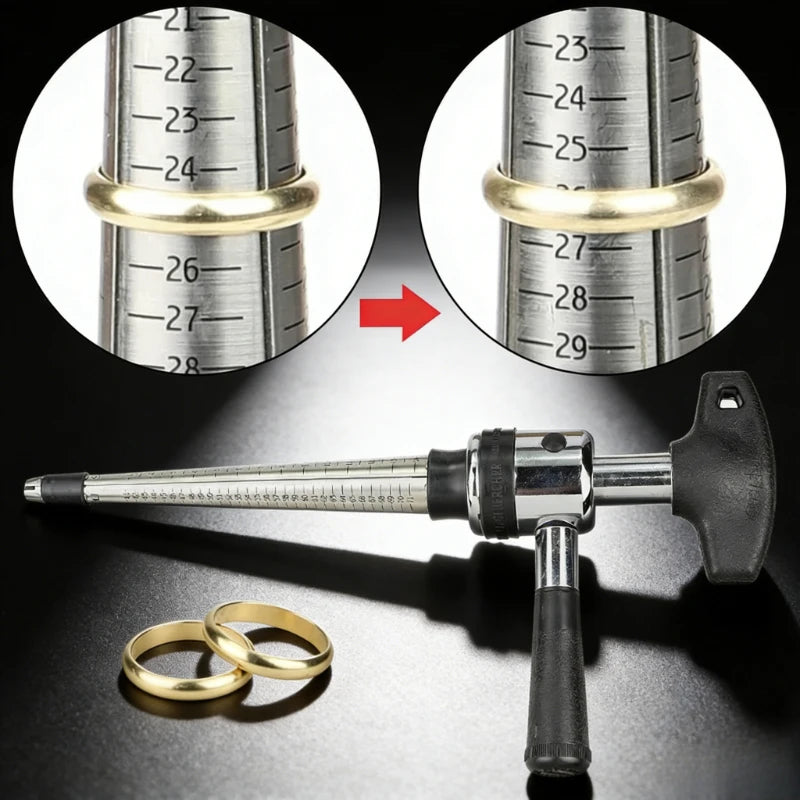 Hercules Ring Stretcher Expander - Precision Universal Sizing Tool for Jewelry Making Resizing Repair DIY Making Tools