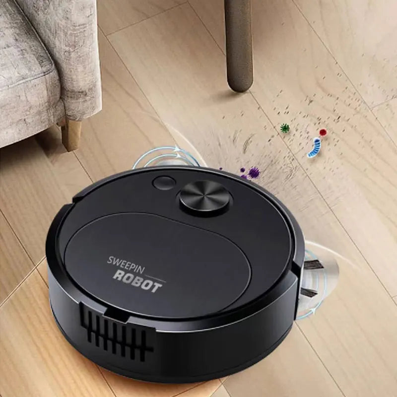 NEW USB Sweeping Robot Vacuum Cleaner Mop 3-in-1 Smart Wireless 1500Pa Dragging Cleaning Sweep Floor for Home Office