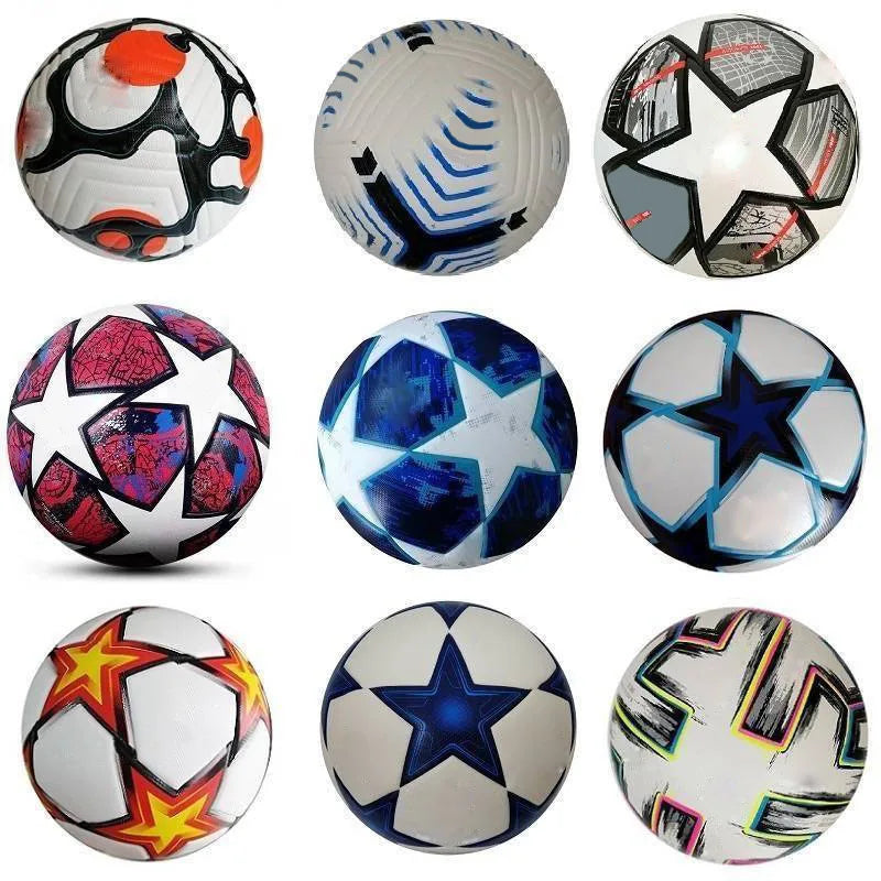 Professional Size 5 Soccer Balls High Quality Soft PU Seamless Football Adult Outdoor Sports League Training Matches Adolescent