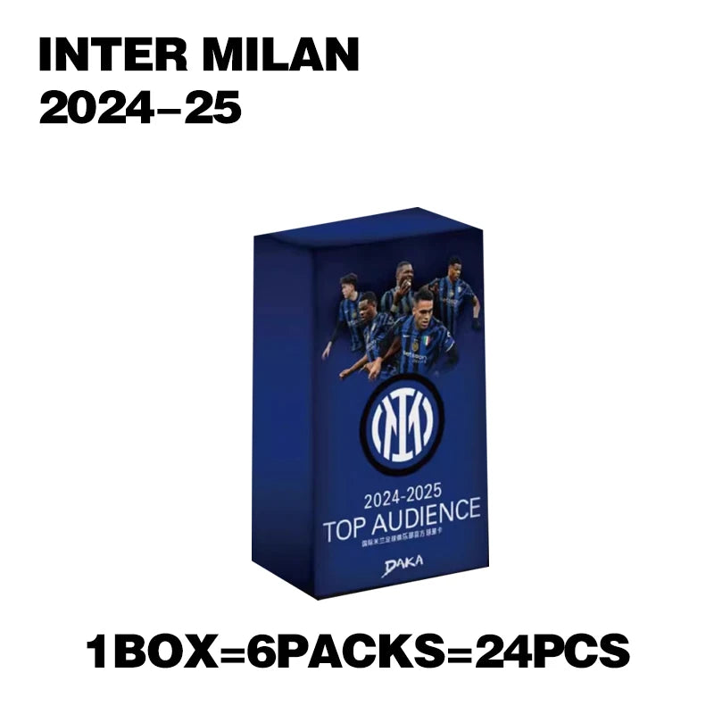 NEW 2025-2026 Daka Inter Milan Football Collection Card Real Madrid Barcelona Manchester Juventus Ale Star Player Signature Card