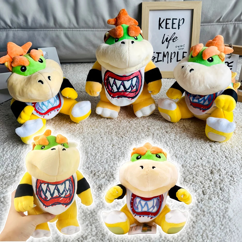 18-20cm Bowser Plush Toys Cartoon  World Cartoon Cute Plushie Anime Birthday Kuba Doll Stuffed Gift Plush Festival Gifts