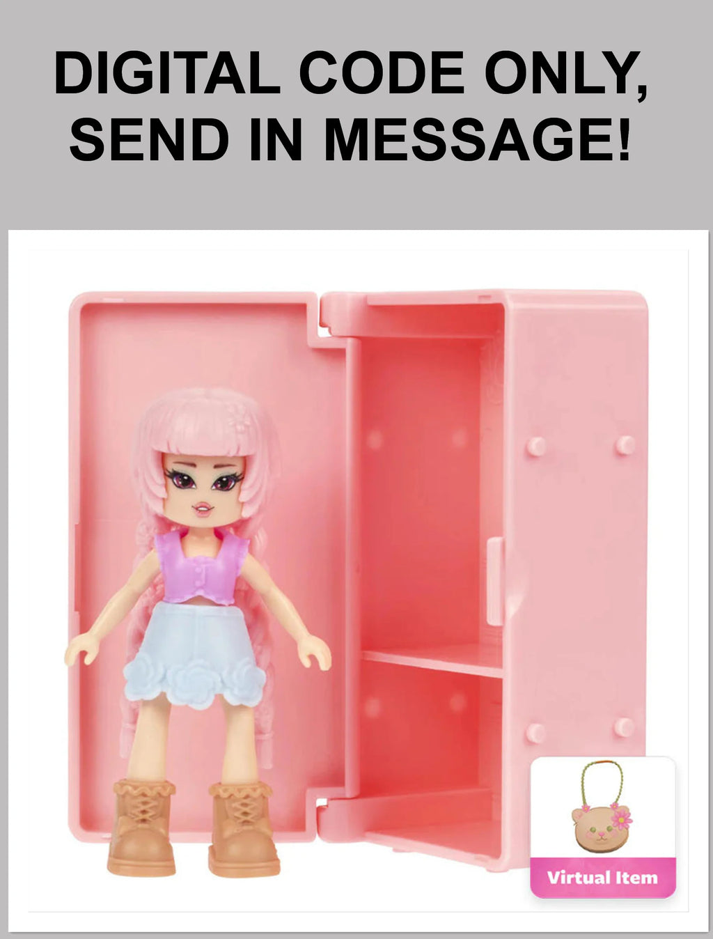 * DIGITAL CODE ONLY* Royale High Surprise Locker DOLL TOY DLC CODE Virtual Item  Mystery Friends
