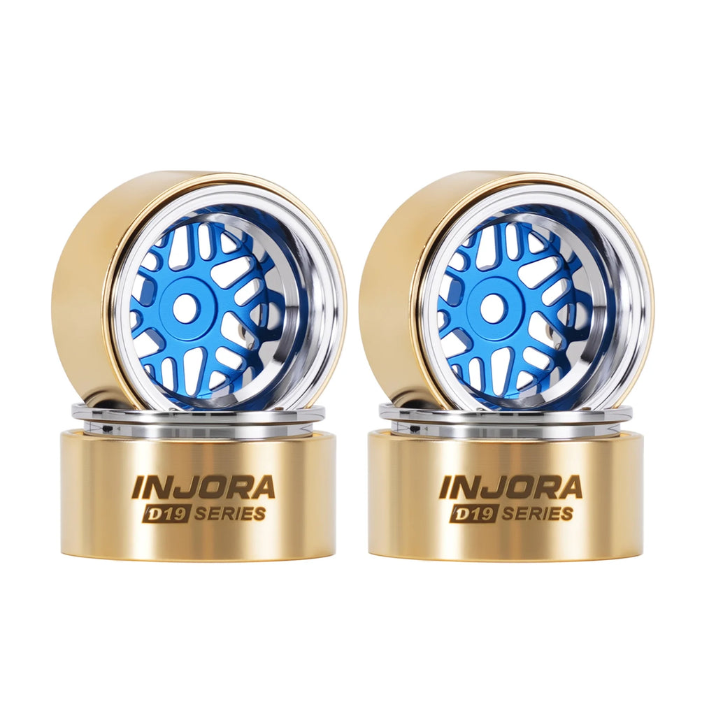 INJORA D19 0.7" ModuWheel Wheels for Axial SCX30 Redcat Ascent-32 (MW7012)