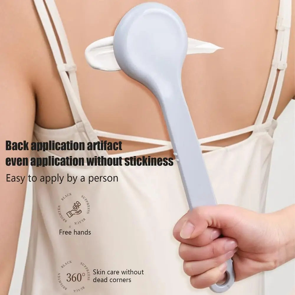 Lotion Applicator for Back Long Handle Lotion Applicator for Back Anti-Slip Grip Moisturizing Oils Apply Tool for Athletes Teens