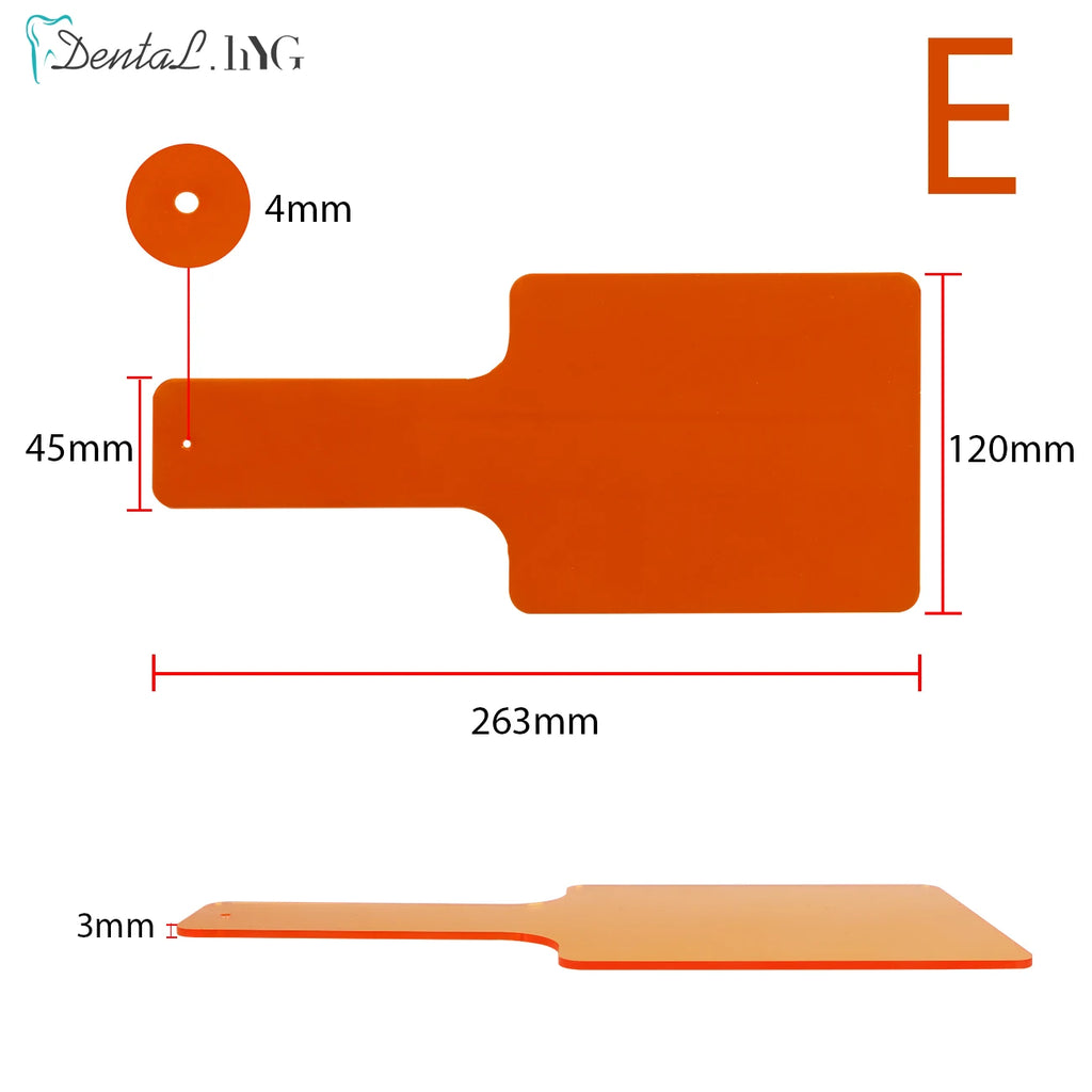 1pc Dental Curing Lamp Replacement Shield Plate Shade Board Light Hood