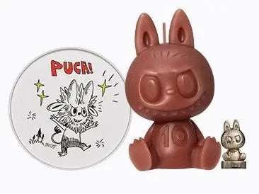Genuine POP MART THE MONSTERS 10th Anniversary LABUBU Aromatherapy Candle Blind Box Gift