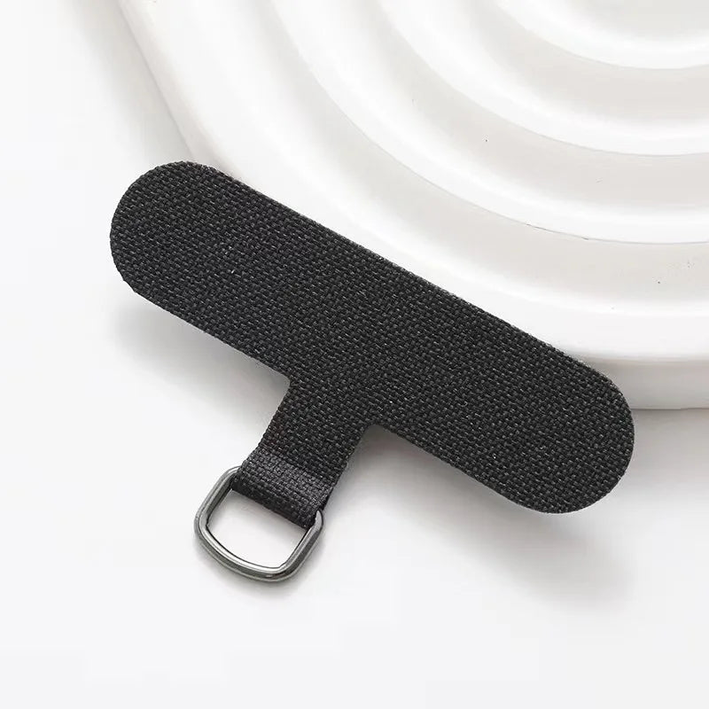 10/5/1Pcs Universal Tpu Mobile Phone Anti-lost Lanyard Card Gasket Nylon Detachable Phone Hanging Cord Strap Patch Tether Pad