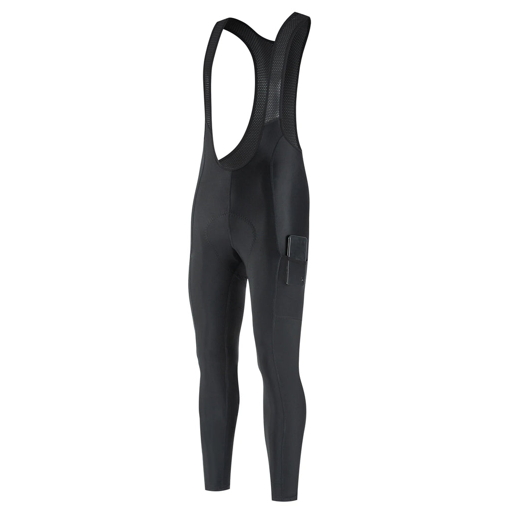 New Mens Cycling Tight Bib Pants Long-distance Cycling Long Pants Quick-drying Elastic Interface® Pro Cushion Spring Autumn