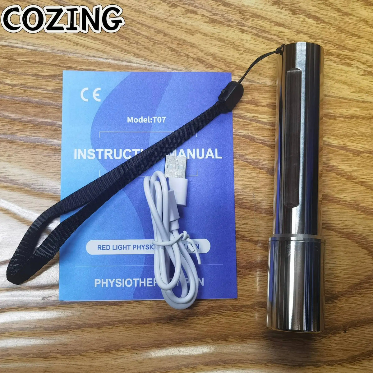 Deep Penetration LED Lamp for Joint Pain Relief, Muscle Recovery Equipment, Portable Handheld Massager Tool