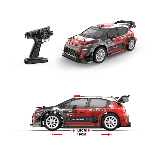 1/14 MJX 14303 RC Drift Car 2.4G High Speed Drift Rally Truck Hyper Go Brushless 4WD Off-Road RC Cars for Adults and Kids Toys