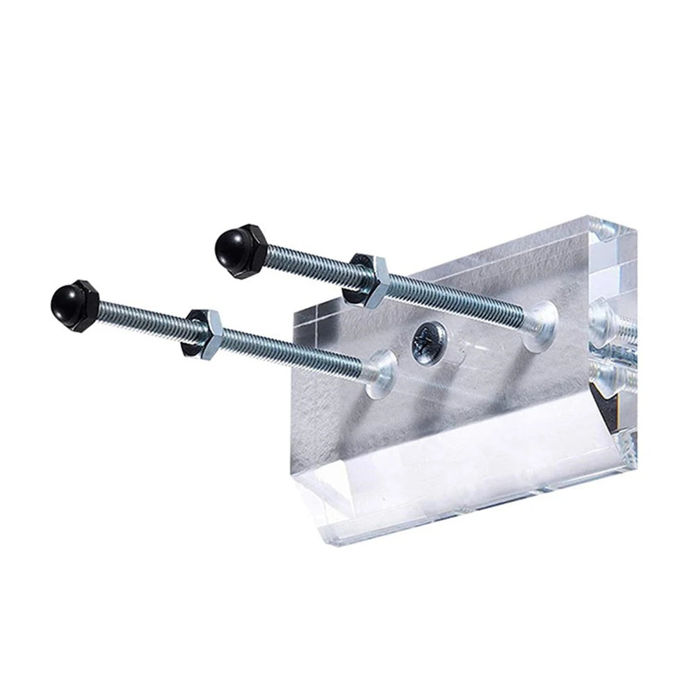 1-5PCS Skateboard Wall Hanger Wall Mount Skateboard Storage Holder Acrylic Skateboard Wall Storage Rack for Skateboard Lovers