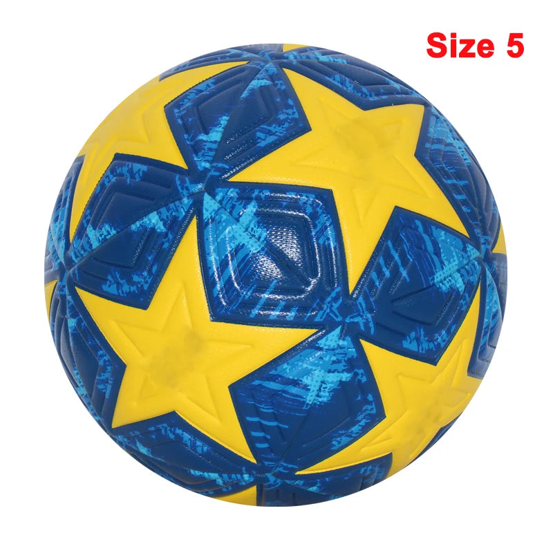 Standard Soccer Ball Professional Outdoors Sports Match Balls Training Seamless Football High Quality PU Material Size 5 Size 4
