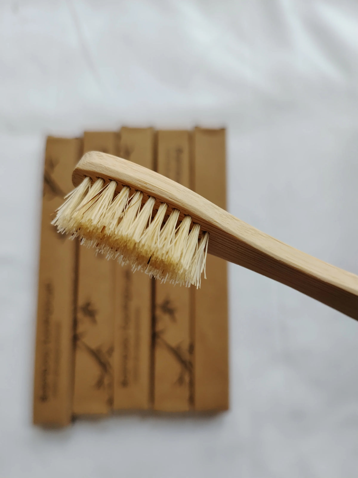 10pcs Boar Bristles Bamboo Toothbrushes Eco Friendly Adults Toothbrushes Biodegradable Wooden Oral Care Tooth Brush