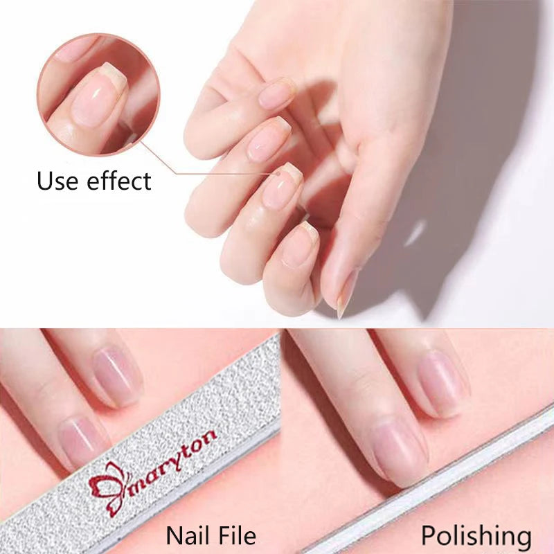 1000Pcs Large Nail File Nail  File for Manicure Buffering Pedicure Care