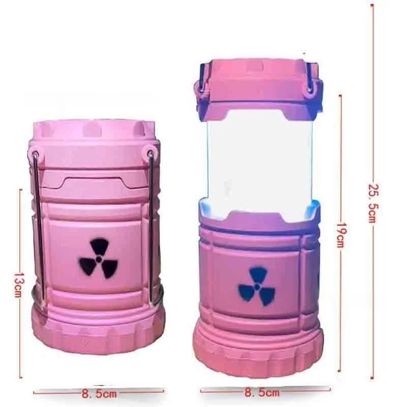 11 Kinds New Miniature Handheld Nuclear Reactor Lamp  Lantern Toys Doomsday Nuclear Reaction Push Simulation Illuminator Gift