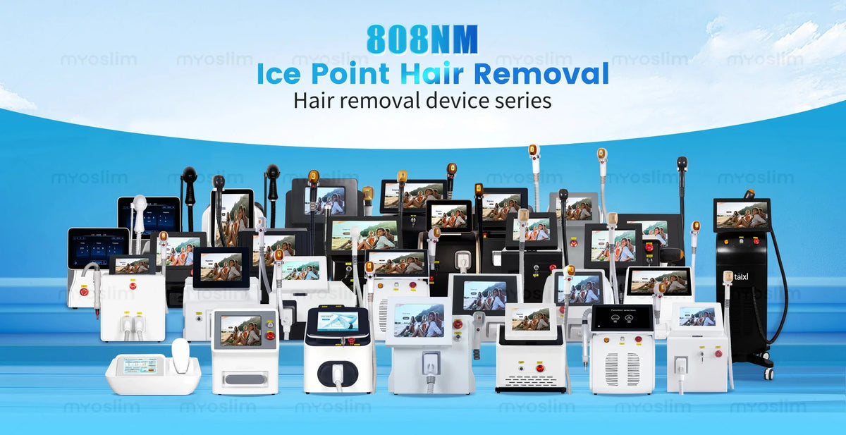 2-IN-1 Diode Laser Ice Cooling Multi-Function Machine Long Lasting Hair Smoothing & Pico Tattoo Pigment Lightening Salon Beauty