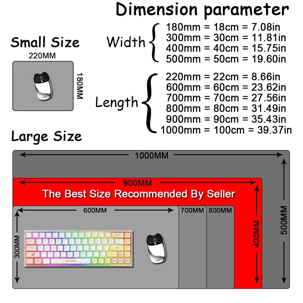 The Magic Gathering Playmat Funny Meme Mousepad MTG TCG  Mouse Pad Office Desk Mat for Work Game Mini PC Laptop Cute Rug Carpet