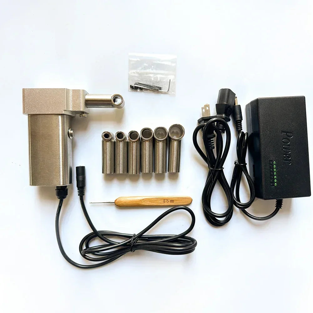 Dreadlocks Machine,Portable Automatic Dreadlock,with 6 Replacement Head6-16mm,Dreadlock Crochet Braiding Making Machine