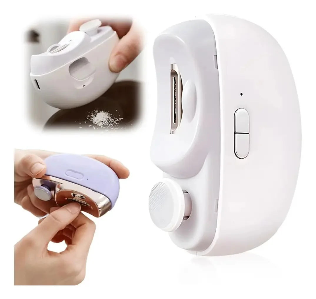 3 in 1 Automatic Electric Nail Clipper with Polishing, Safe and Convenient Nail Trimmer, Two-Speed Electric Toe Nail Clippers