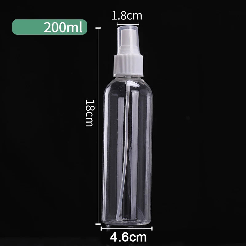1PC Bottle Clear Plastic Empty Spray Bottle Portable Refillable Perfume Clear Sample Dispenser Small Spray Bottle