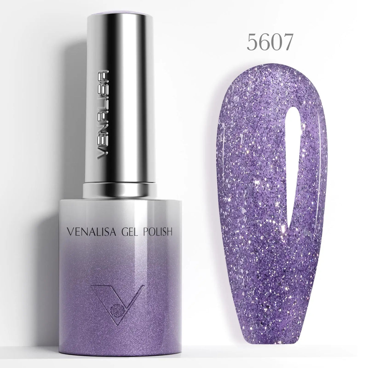 10ml Venalisa Hema Free TPO Free Gel Nail Polish Christmas New Year Soak Off Glitter Red Colors Cat Eye Magnet Nail Gel Polish