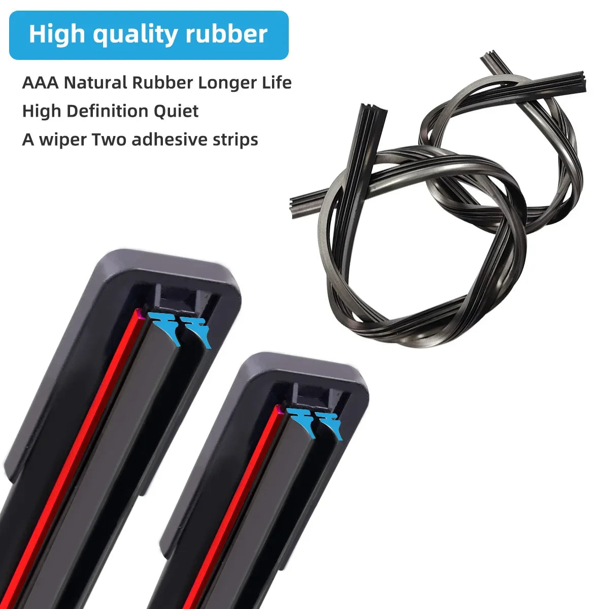2pcs 22" Front Windshield Wiper Blades Set For Audi A6 C6 4F S6 RS6 Allroad Quattro 2004 2005 2006 2007 2008 2009 2010 2011