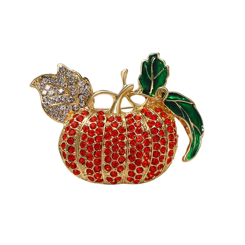 Christmas Brooch, Christmas Tree Wreath Bell Pumpkin Pin, Men's and Women's Accessories Holiday Gifts