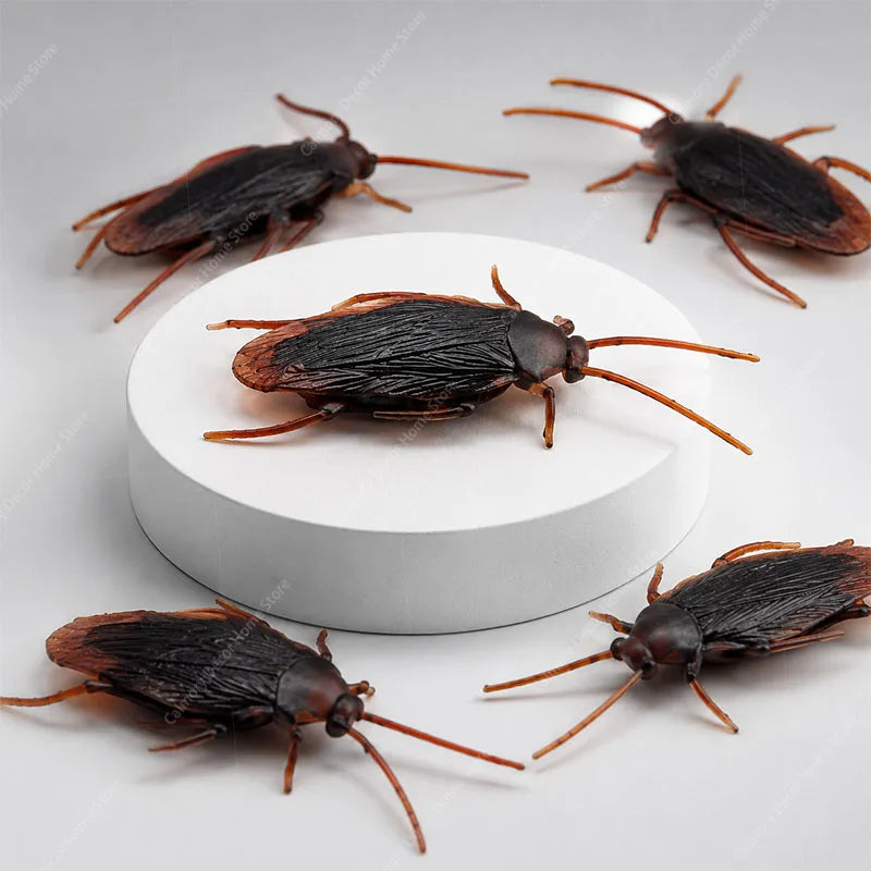 1/10/20pcs Funny Fake Cockroach Toys Halloween Decoration Jokes Pranks Novelty Tricks Simulation Party Decoration 할로윈 코스프레