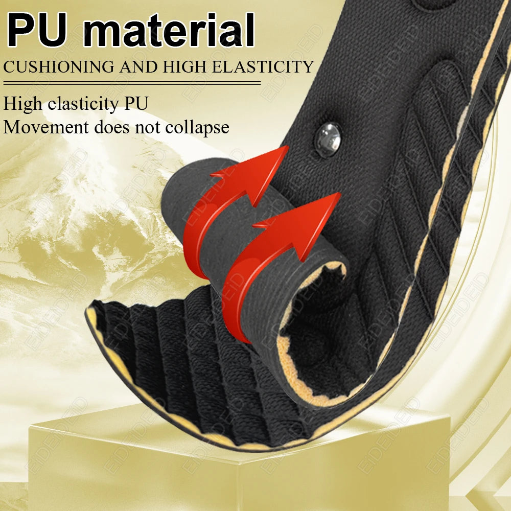 Magnet Height Increase Insoles 2-5cm Adjustable Invisible Arch Support Cushion Massage for Men Women EID