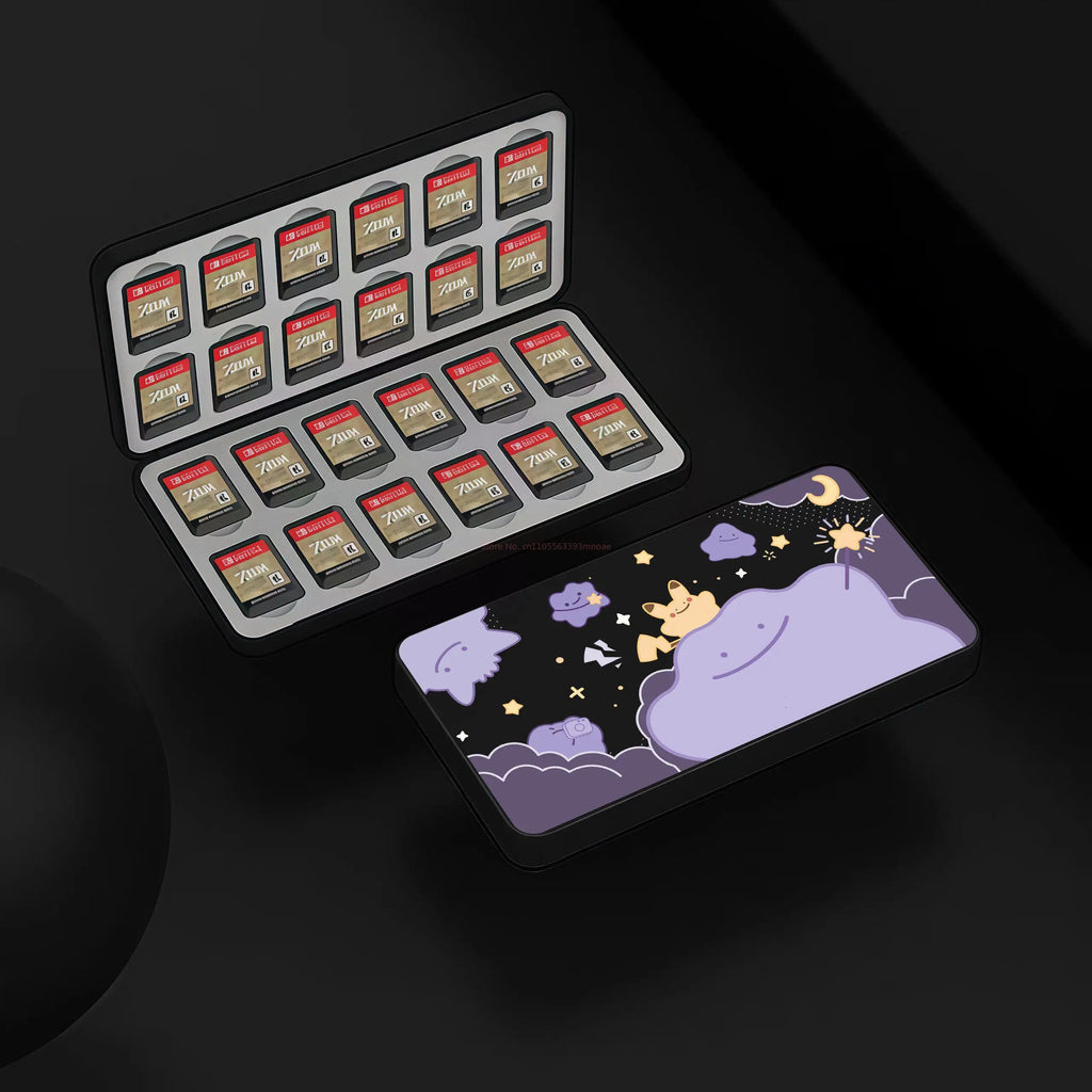 Switch Ns2 Hard Shell Protective Case For Cute Anime Character Pattern Handheld Game Console Accessories Periphery Joystick Cap