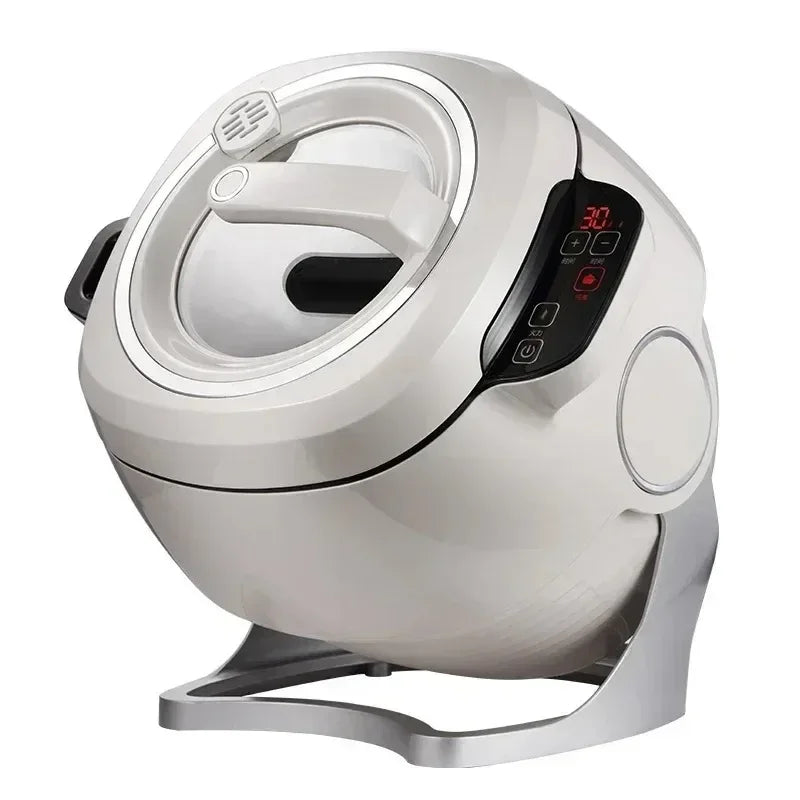 2025 2000W Intelligent Automatic Stir Frying Machine Household Electric Cooking Wok Pot Non-stick Multifunctional Cooker Pot 220