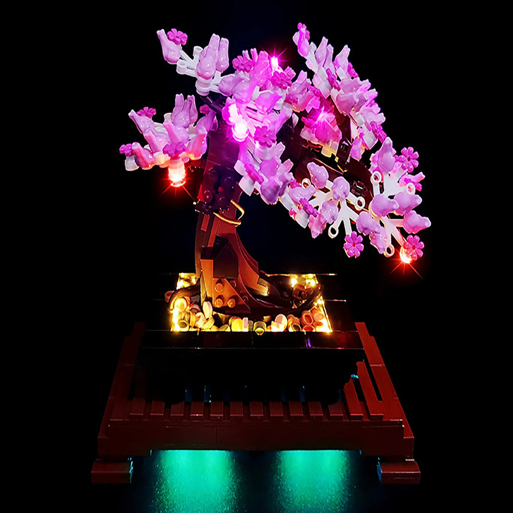 LYBMTWF LED Lighting Kit for 10281, Compatible with Creator Expert Bonsai Tree Model (Not Include Building Blocks Set)