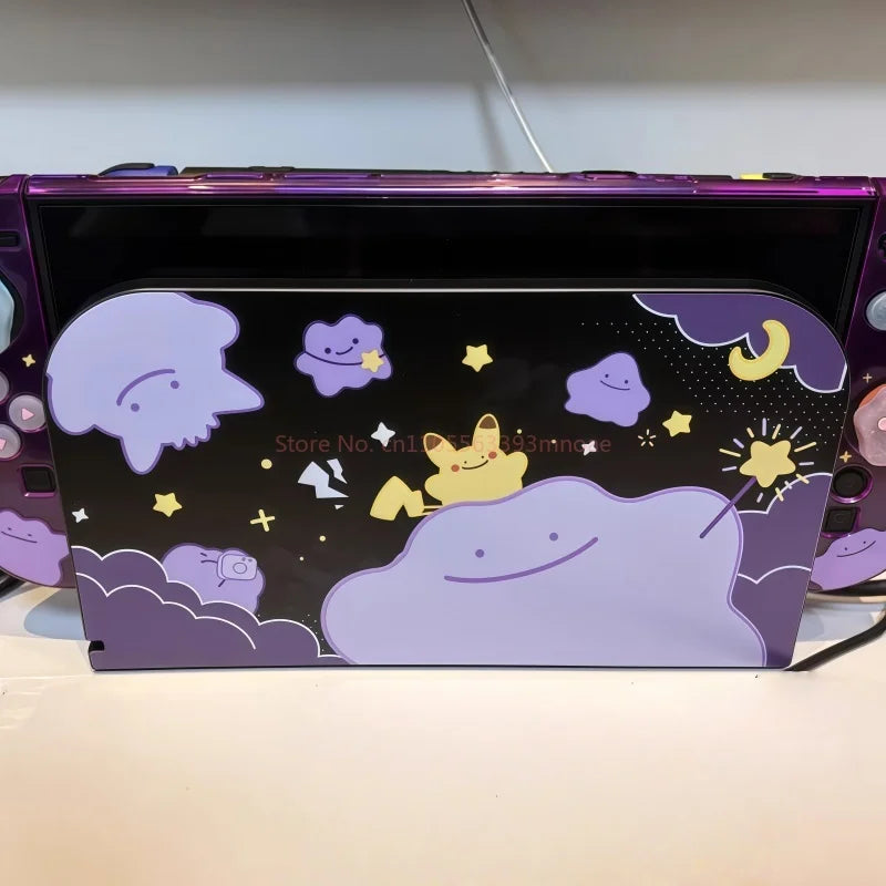 Switch Ns2 Hard Shell Protective Case For Cute Anime Character Pattern Handheld Game Console Accessories Periphery Joystick Cap
