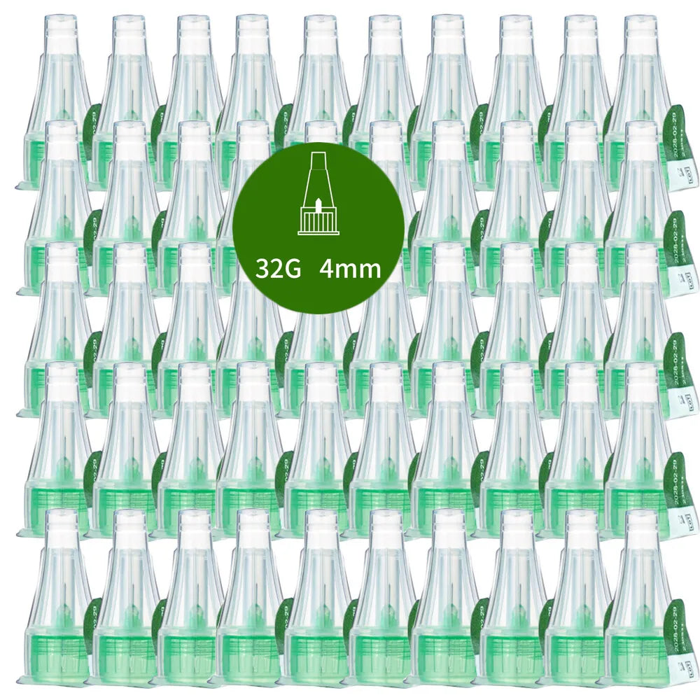 Black Magic Pen Accurate Dosage Kit 3ml Empty Cassette Bottle Cartridges Disposable 4/6/8mm Pen Tip for Insulin Injection Pen