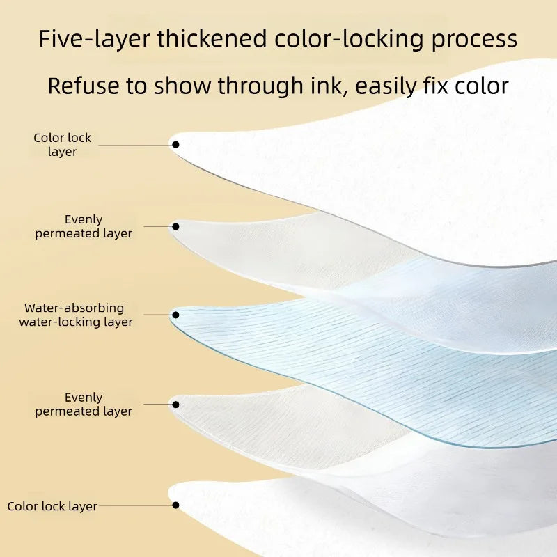 200g/㎡ Acrylic Marker Drawing Notebooks Paper No Bleed Art Paper Cotton Fiber Watercolor Paper for Office School Supplies