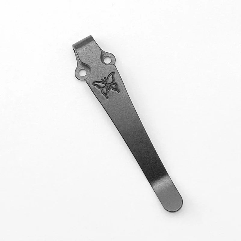Knife Titanium Back Clamp Pocket Clip 5 Color For Emerson CQC Benchmade Griptillian Bugout 535 585 551 Knives