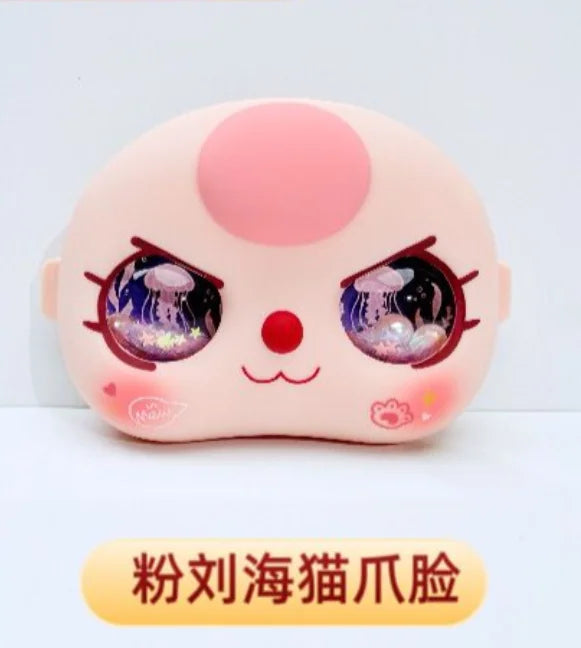 In Stock Baby Three 400% Bb3 Exquisite Quicksand Eye Replacement Part Cute Doll Accessoires Face Shell