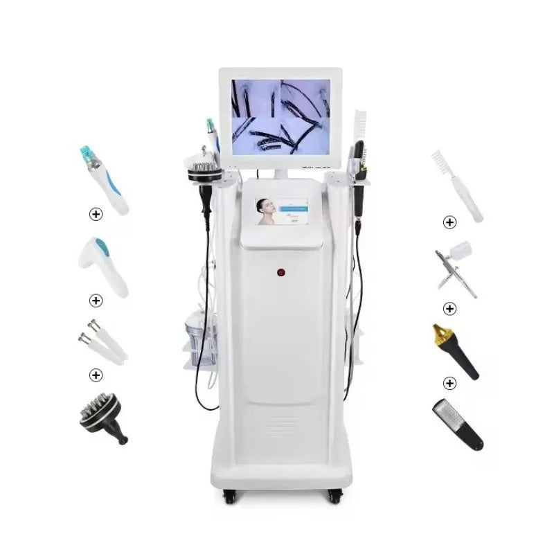 Hair Growth Hair Loss Solution Electric Comb Scalp Analysis Machine Massaging Function High Frequency Vibration Technology