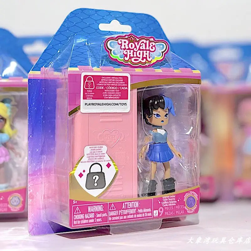 In Stock Royale High Surprise Locker Doll Series 13-inch Replaceable Mystery Bag  Toy