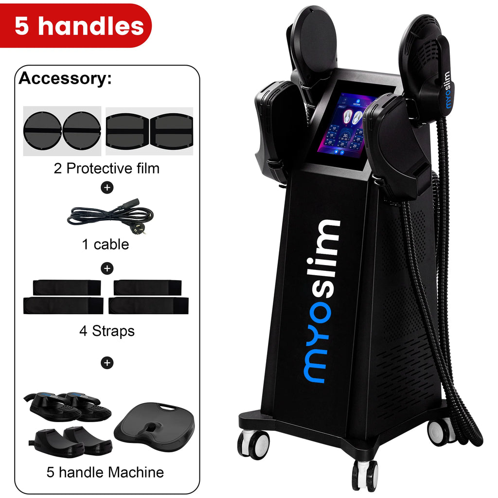 MyoSlim 6500W RF EMS Body Sculpting Machine  Technology  Professional Fat Burning & Muscle Toning Equipment